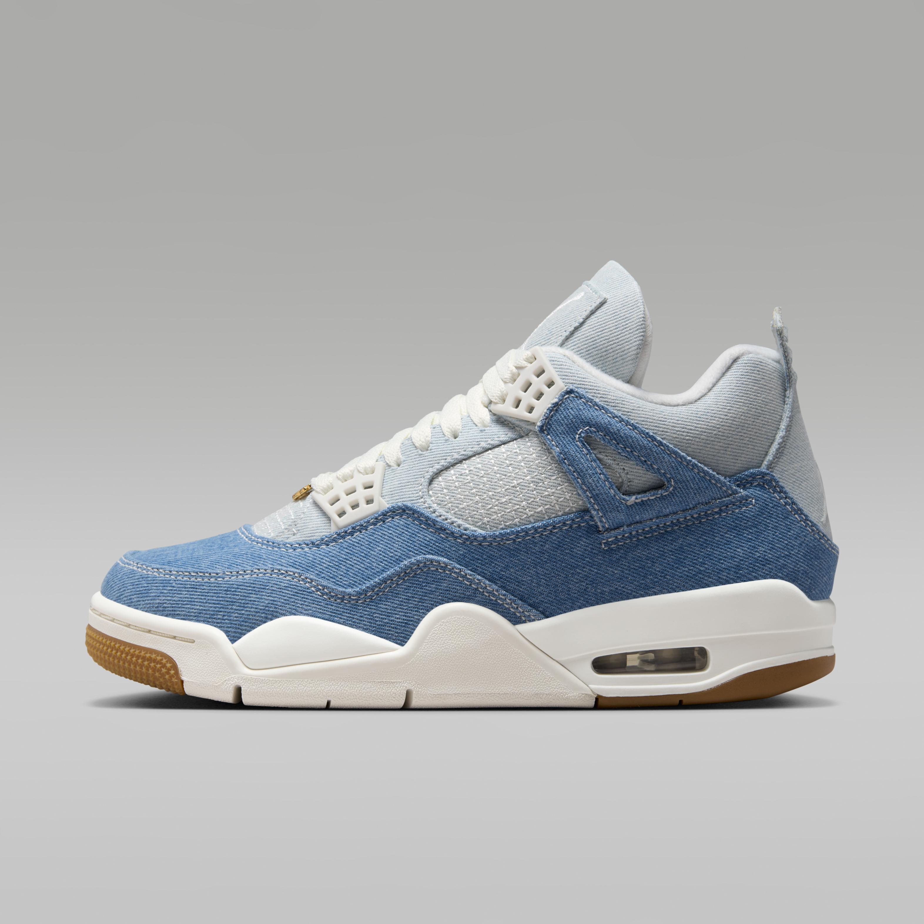 

Jordan 4 Retro TEX Деним Поношенный Синий (Женский) 35.5