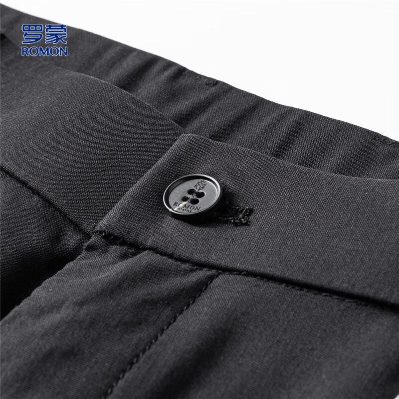 Luomeng Men's Lyocell-Linen Blend Loose Fit Casual Business Pants