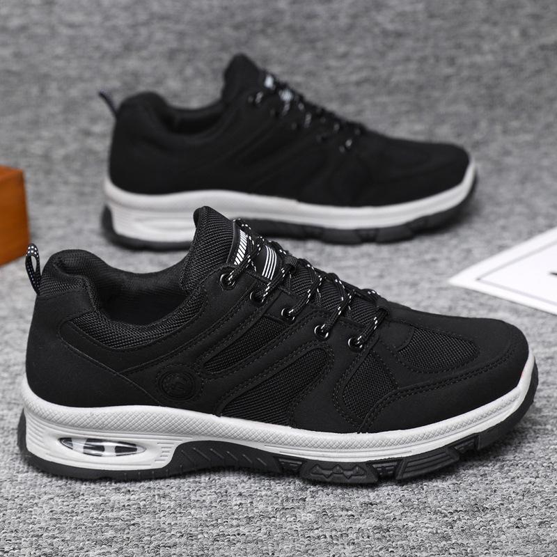New men's platform heightening shoes mesh breathable mountaineering shoes trendy versatile casual shoes foreign trade trendy shoes