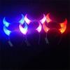 1Pc Halloween Luminous Large Horn Demon Shining Headband Concert Children'S Halloween Party Support Led Glow Clothing Headwear