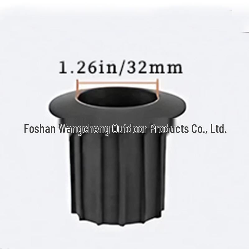 Sun Umbrella Base Hole Ring & Plum Blossom Screw Tube Sleeve - Replacement Parts & Plastic Accessories