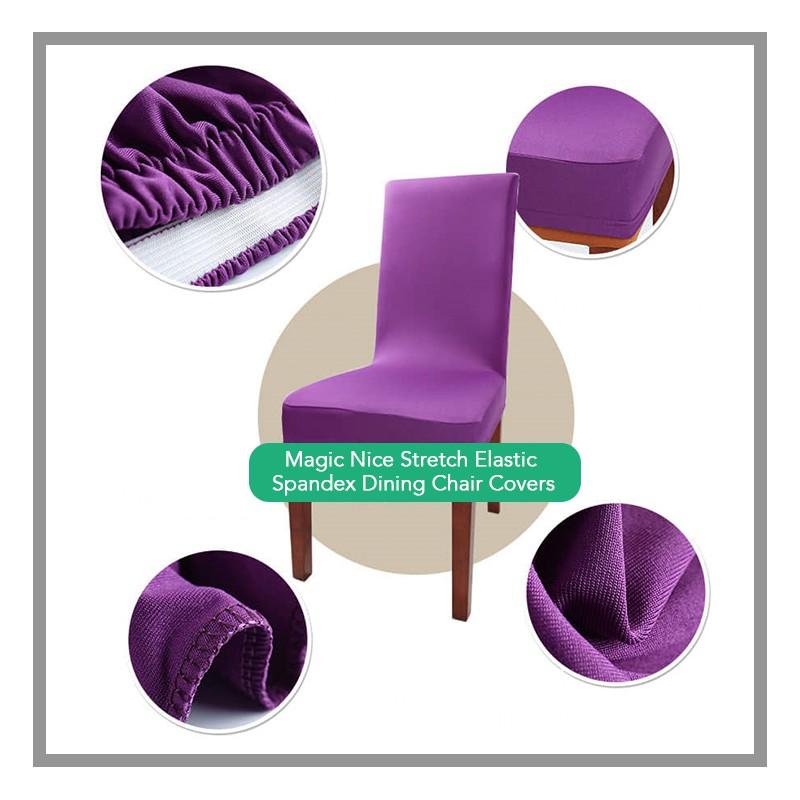 15 Colors Nice Colorful Stretch Elastic Spandex Dining Chair Covers