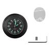 Aluminum Luminous Quartz Watch 22-25mm Motorcycle Scooter Bicycle Handlebar Mount Clock Time Display Clock Moto Accessories