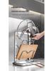 Multi-functional Kitchen Countertop Rack for Pot Lids, Spoons, and Spatulas