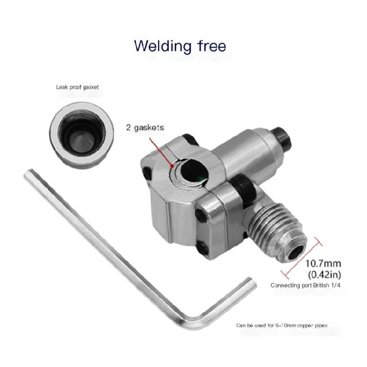 BVP31 Refrigerator Tap Valves Replacement for Pipe Hoses with 6-10mm Diameter