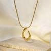 Exaggerated Metal Wind, A Lot Of Sweet And Cool Irregular Geometric U-Shaped Earrings, Necklace Set, Spot Model.