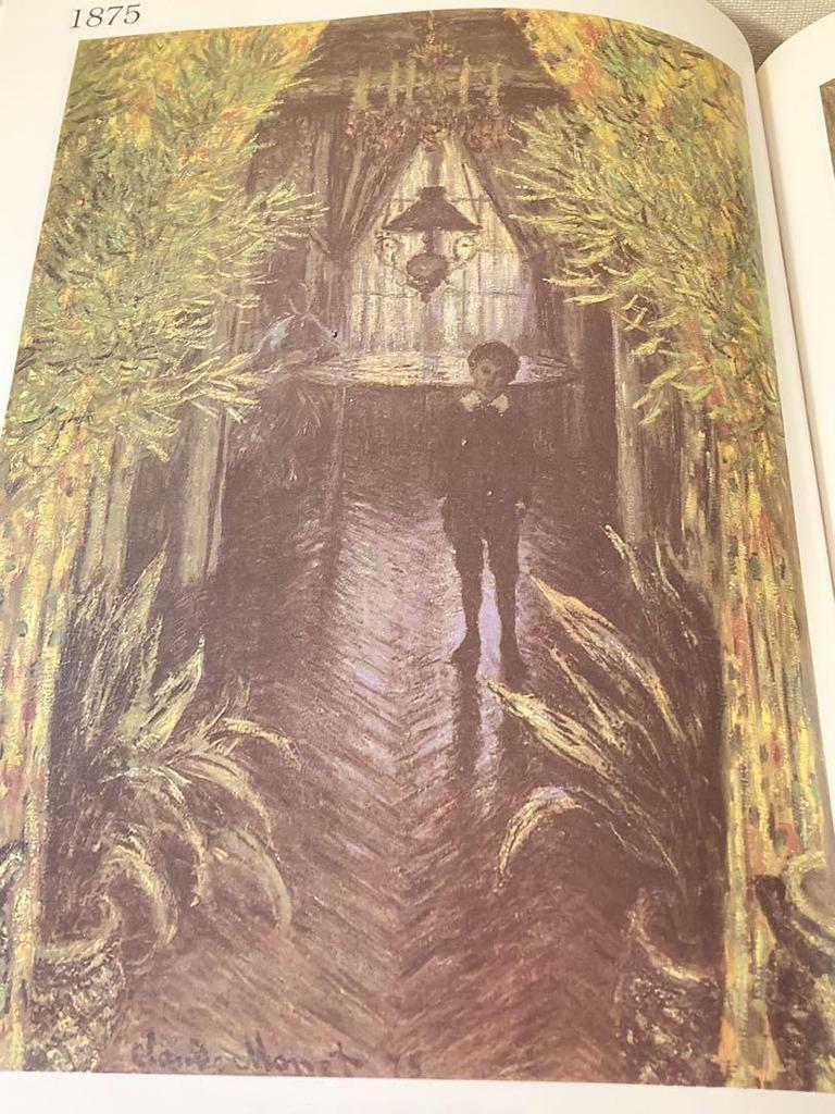 [USED] Claude Monet Hardcover Interior Design