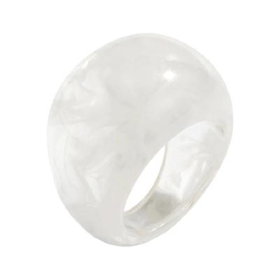Moderní prsteny z pryskyřice se vzorem ombre Ergonomický tvar Umělecký doplněk Pohodlné nošení Prsteny pro módní vzhled