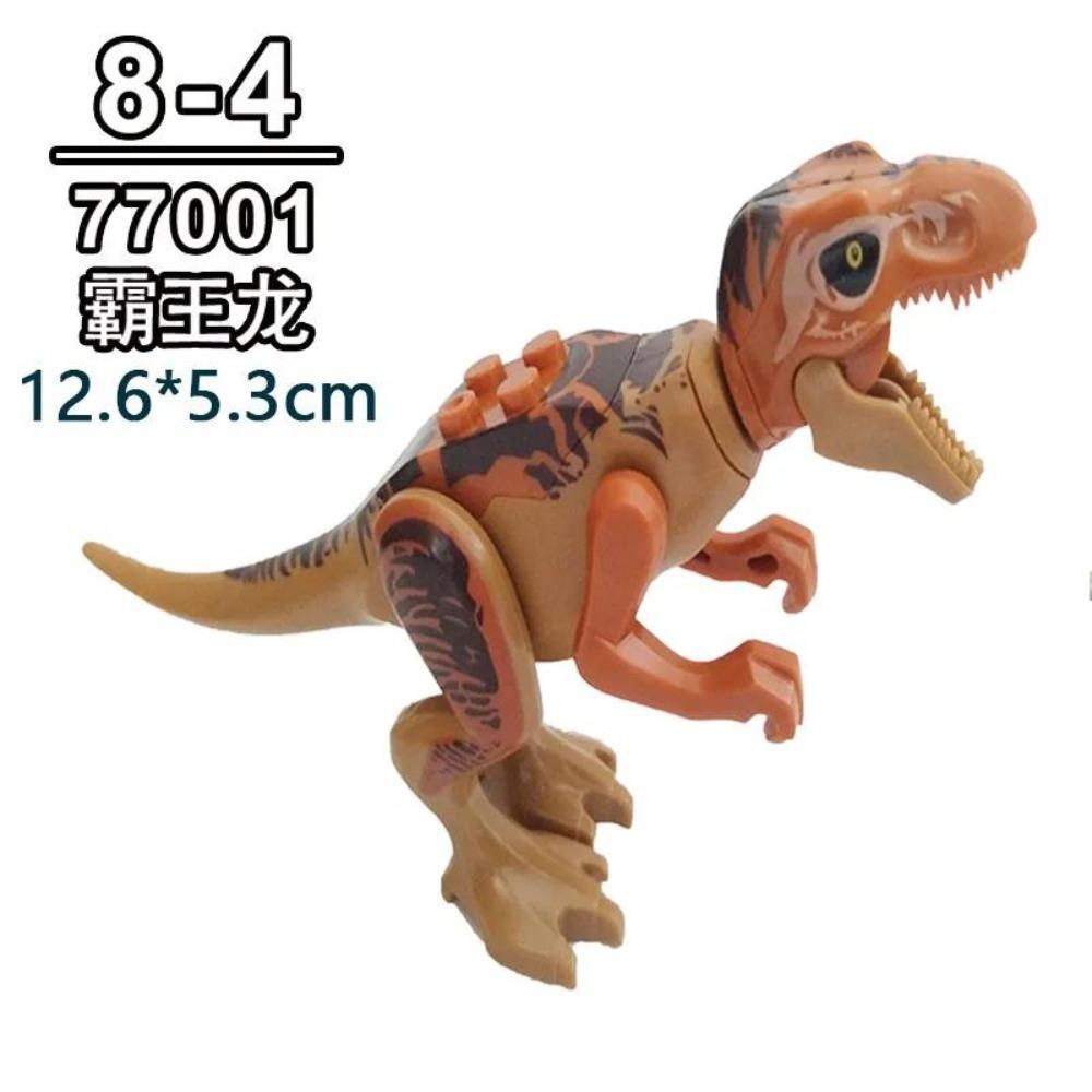 Dinosaur Jurassic World Tyrannosaurus Rex Velociraptor Tyrannosaurus Building Blocks Animal Toys Building Blocks Children's Gift