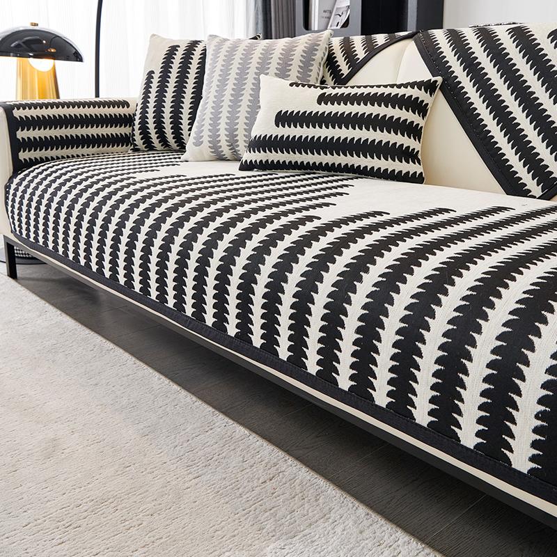 

Новая подушка для дивана на все сезоны, синель, нескользящий простой кожаный чехол для дивана, тканевый чехол на спинку, полотенце 70*70