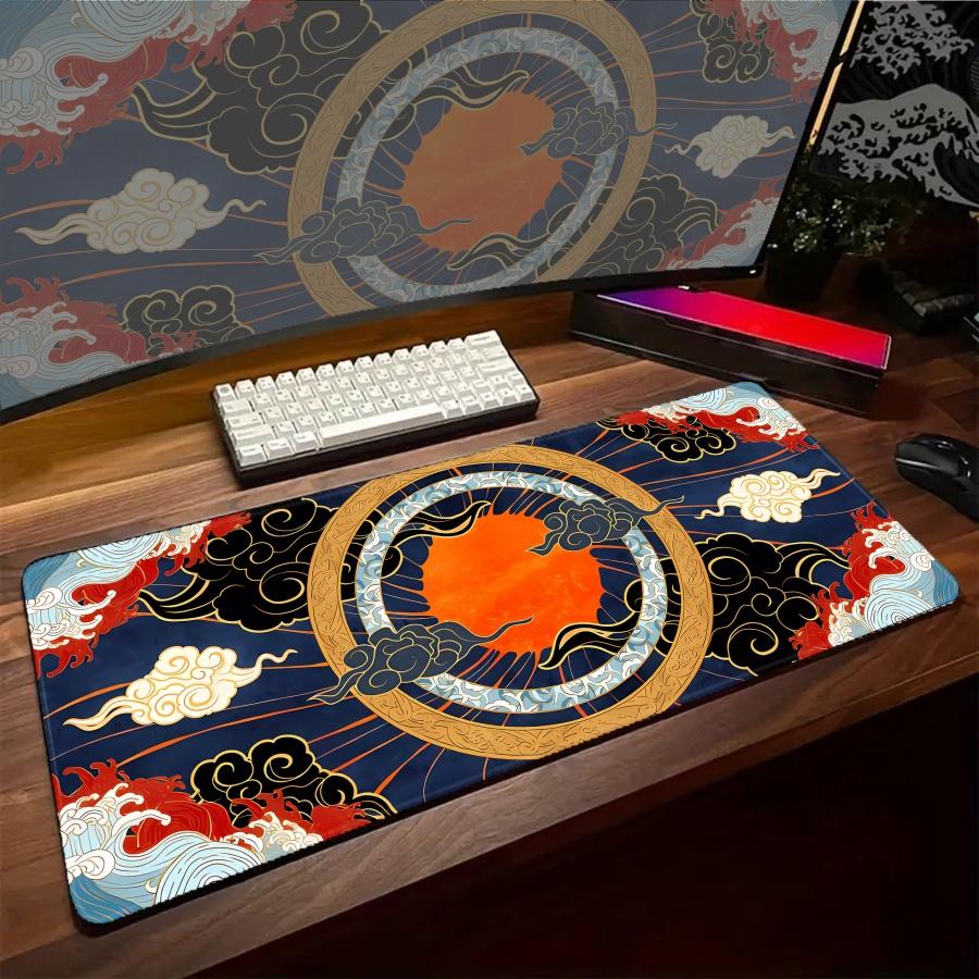 Large Chinese Art Mouse Pads Cute Art fed gaming Mousepad Desk Mat Surface Gaming XXL Mousepads Keyboard Desktop Mat