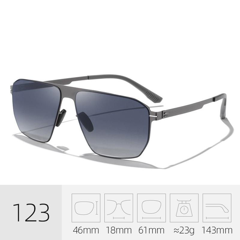 Men's Polarized Anti-UV HD Sunglasses for Mountaineering, Driving, and Fishing.