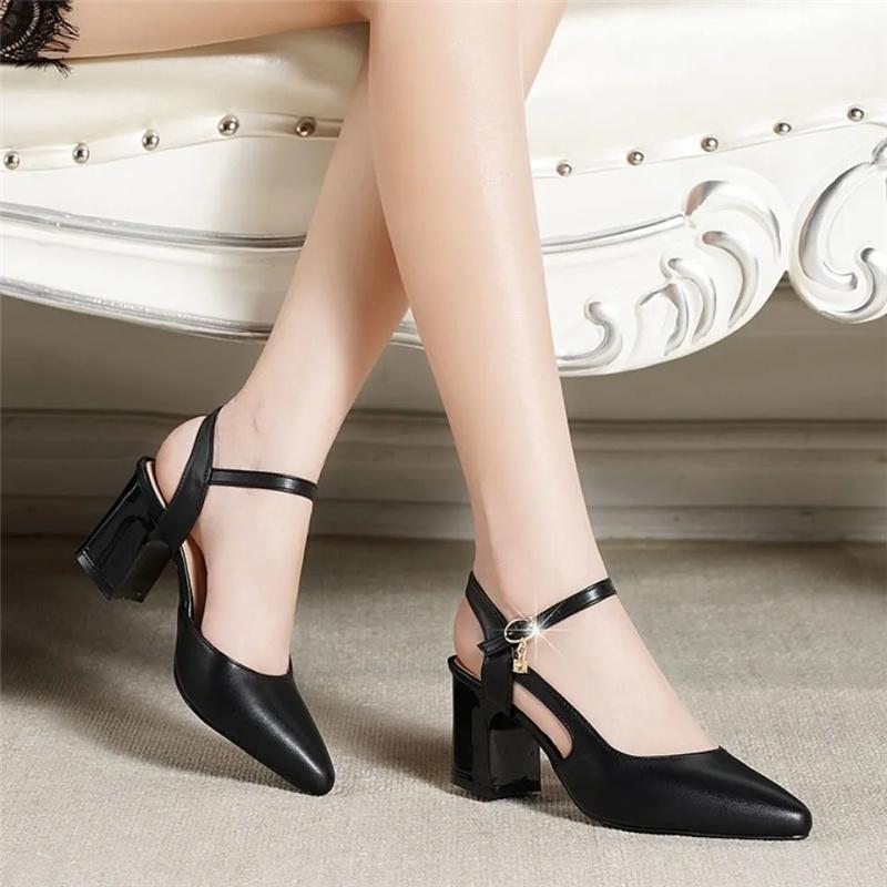 

Cresfimix Sapatos Azuis женские милые туфли с острым носком, легкие, квадратный каблук, ажурный, туфли на квадратном каблуке, женские, крутые, офисные туфли-лодочки A09 35