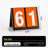 Flip Scoreboard for Billiards, Football, Basketball