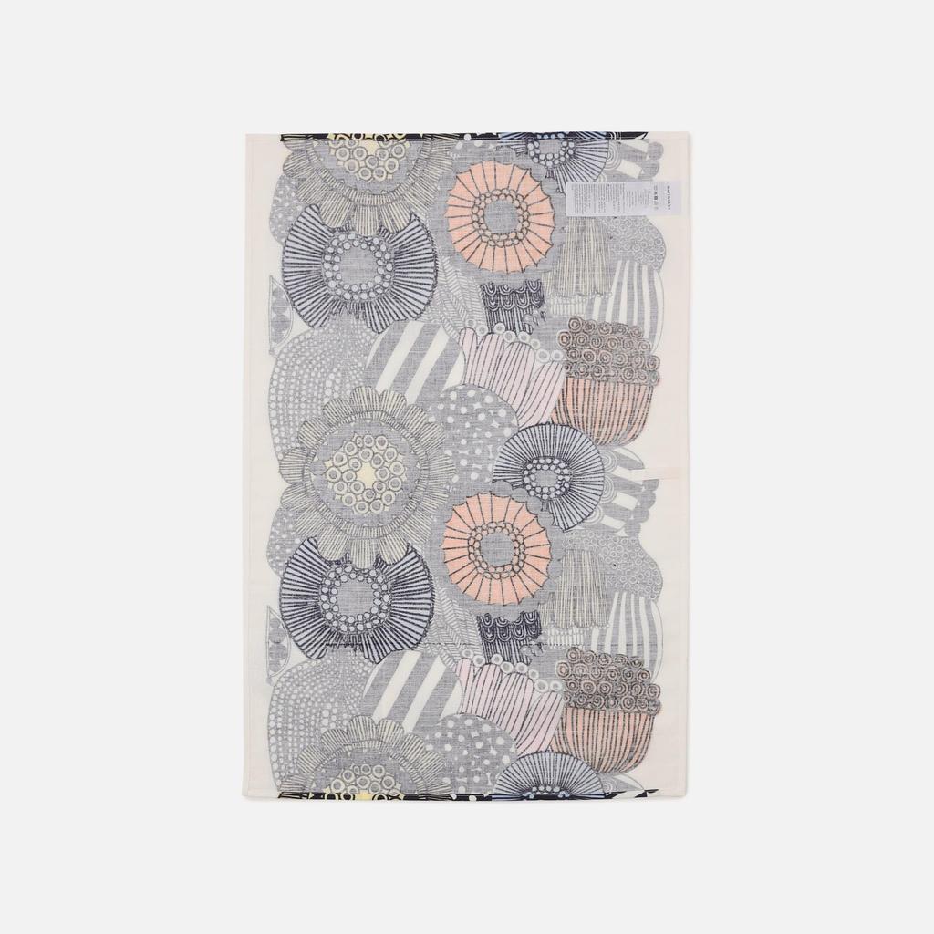 Siirtolapuutarha Tea Towel 47 X 70 Cm F White X Light Yellow [Marimekko] Women's 52_1_52259474331