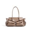 Women's Bag, New Retro Style Large-capacity Armpit Bag, Leather Versatile Multi-pocket One-shoulder Portable Locomotive Bag