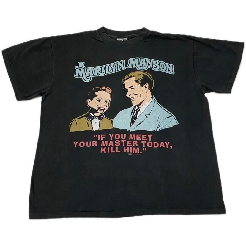 Vintage Marilyn Manson Meet Your Master XL Single Stitch T-shirt REPRINT