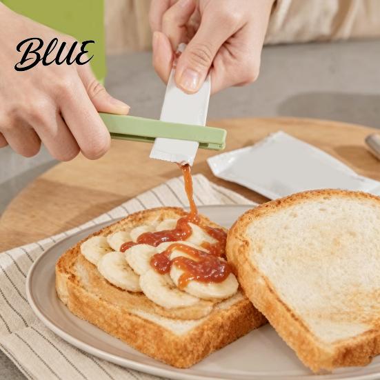 Portable Squeeze Clip 2PCS Food Sauce Bag Squeezer Durable ABS Manual Kitchen Tool Flexible Packaging Squeezer Waste Reduction Extractor Tool