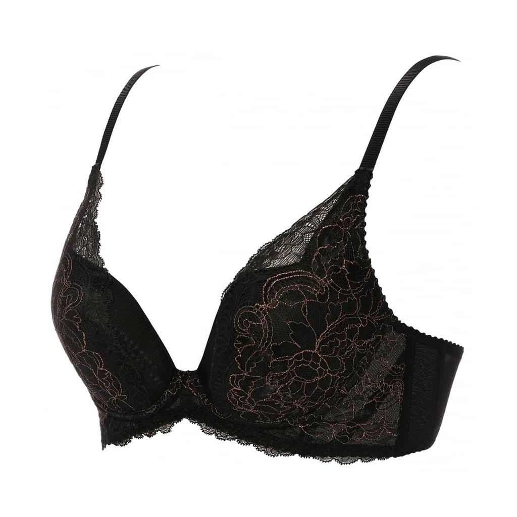 AMOSTYLE Bra Shining Butterfly M002 Size F65 High-Arm Shape-Up (Terracotta)