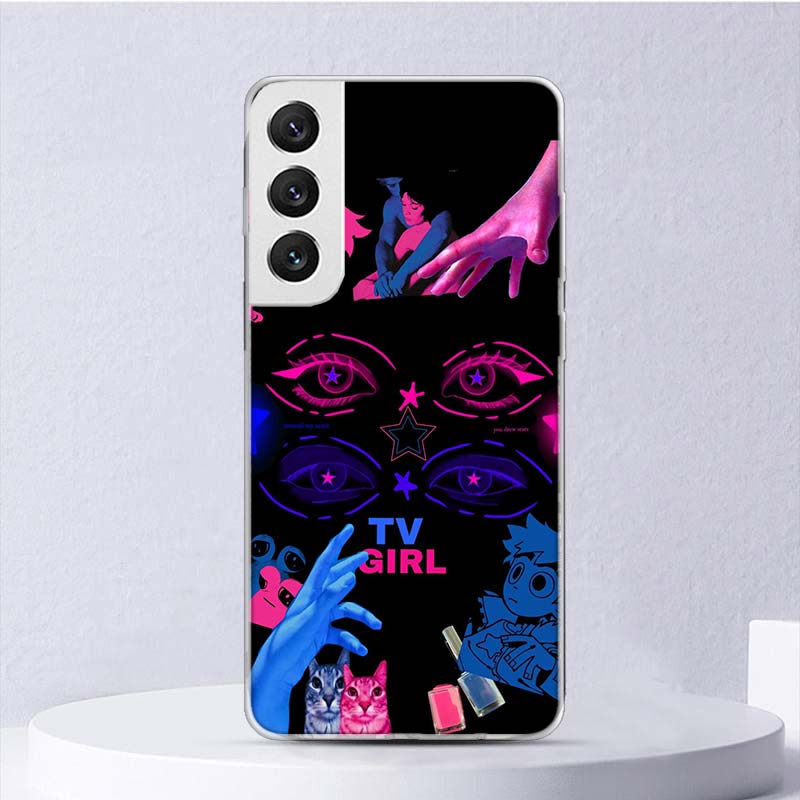 TV Girl Album Soft Case For Samsung Galaxy S25 S24 S23 S22 Ultra Phone Cover S20 FE S21 Plus S25 Edge + Funda Coque