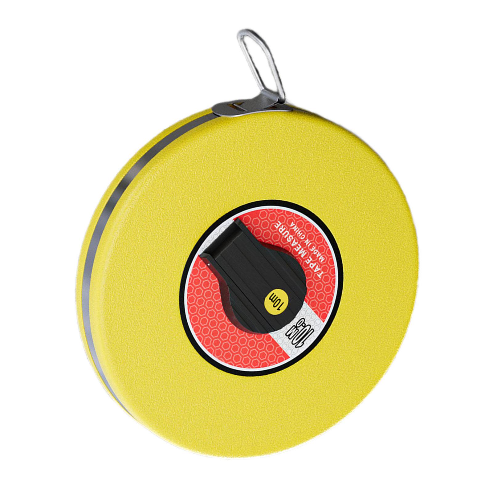 Усиленная стеклопластиковая рулетка с ударопрочным корпусом из АБС-пластика и ручным приводом для повышенной долговечности