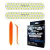 SPHERELIGHT White LED Room Lamp Set for Notebook Specially Designed for Easy Installation and Reduces Flickering and Dim Illumination SLRM-08 (E12,
