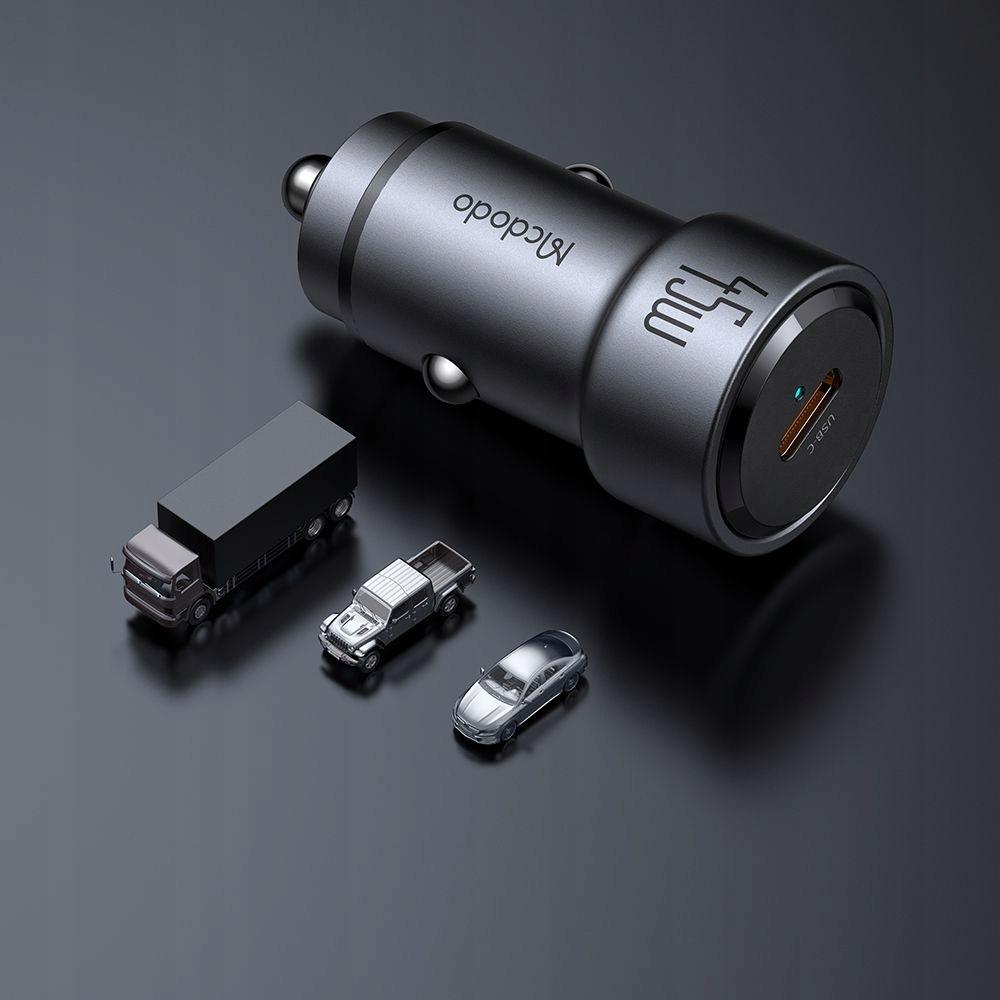 Mcdodo Szybka Ładowarka Samochodowa Do Telefonu Laptopa Tabletu Usb-C 45W