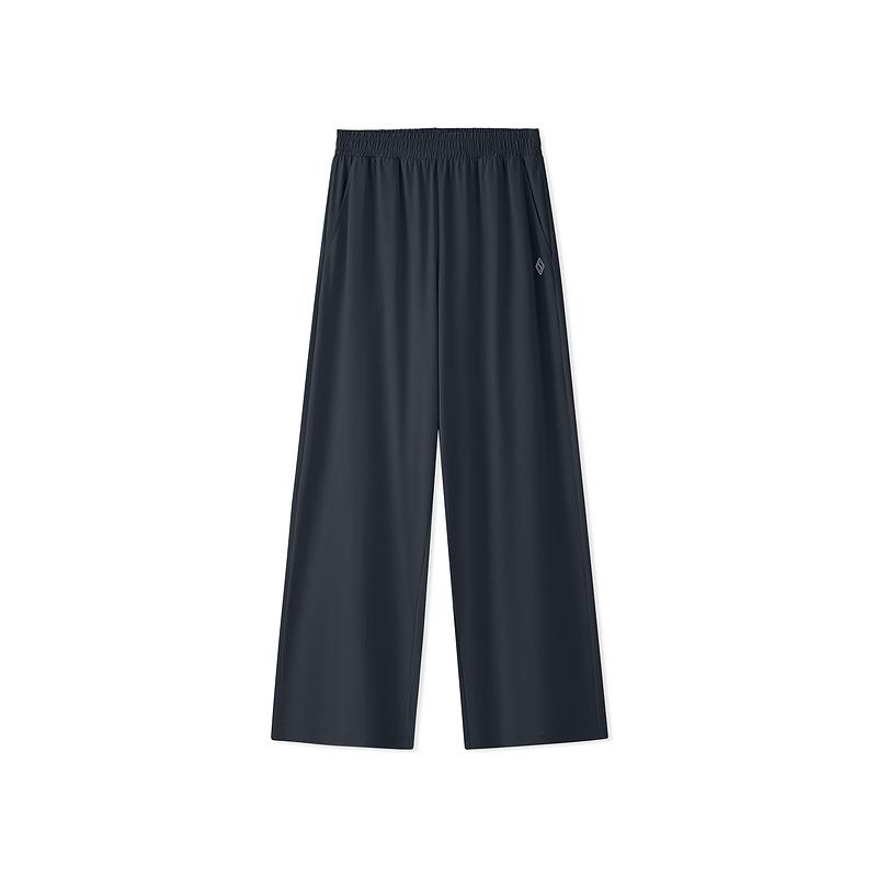 Skechers Breathable Loose Solid Color Casual Pants Women bottoms L226W114-0620 M