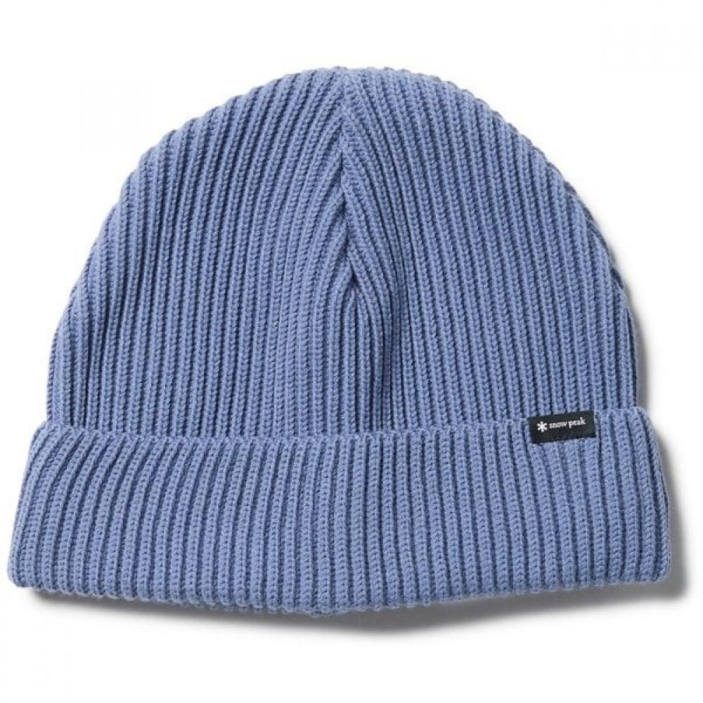 Snow Peak Pe Co Knit Cap Knit Cap Blue Ch 26su00400072