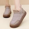 Women's Winter Snow Boots - Comfortable Slip-on Casual Shoes for Moms