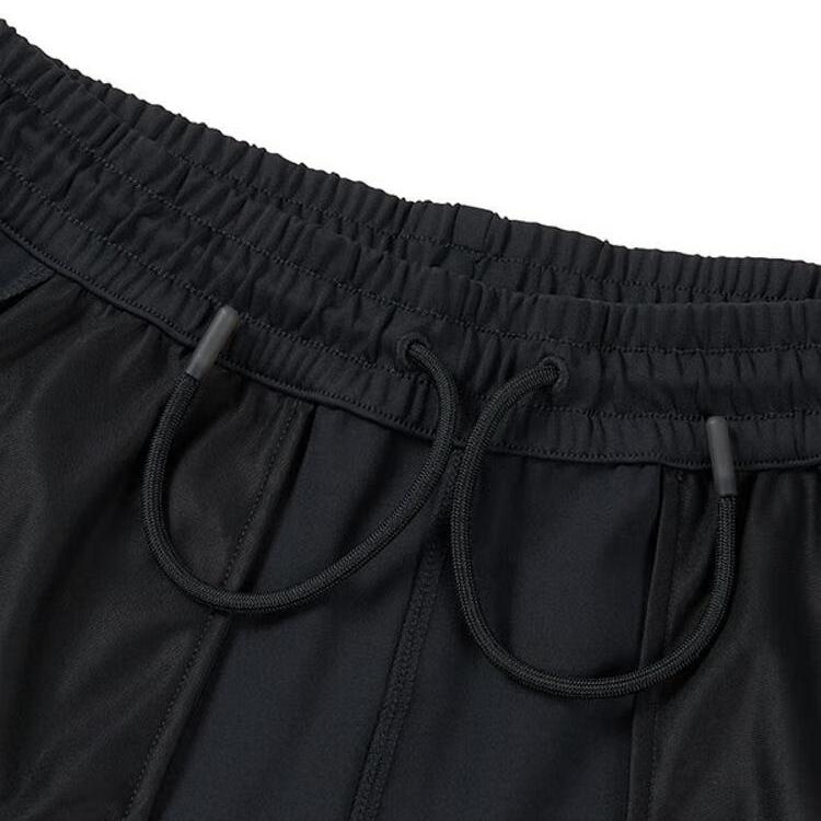 Saucony Fashion Simple Versatile Lace-Up Three-Quarter Casual Shorts Unisex shorts Black SA1259HP52L-BK001