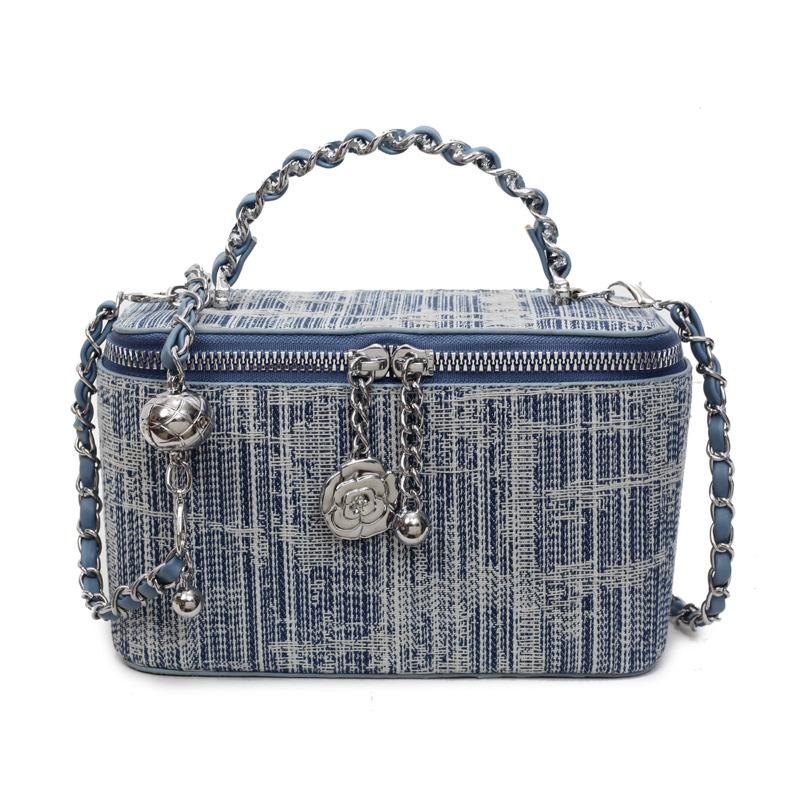 

Сумка-тоут Универсальная сумка Женская сумка-мессенджер Повседневная модная сумка на плечо синий