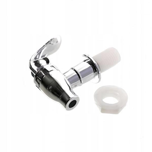 Tap For Barrel, Carafe, Jar With Tap Silver With Seal