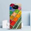 Watercolors Set Paint Palette Painting Box Soft Cover for Xiaomi Poco F7 Ultra X7 X6 X5 Pro M7 Phone Case Redmi 15 15C 13 13C 12