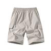 Men's Summer Loose Outdoor Sports Multi-Pocket Cargo Shorts Casual Pants Quarter Pants