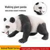 Cuddly Realistic Baby Panda Figurine for Desk Decor and Cognitive Play