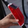 2pcs Solar Powered Car Side Marker Light Rechargeable Double Side Warning LED Lamp Waterproof Durable Car Emergency Light