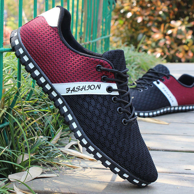 Buy Men's Casual Mesh Shoes Hollow Breathable Running Sneaker 830 at