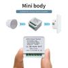 Mini WiFi Smart Switch Cozylife App Remote Control 2-Way Relay Breaker Light Switch Module Work With Alexa Google Home Alice