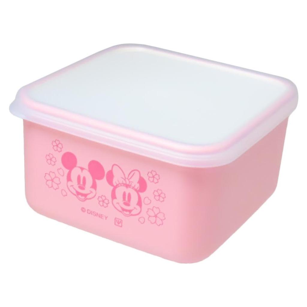 Mickey Minnie Square Lunch Plus Pattern Disney & [Lunch Box] S/Sakura