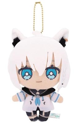Shirakami Fubuki Plush Mascot Friends To Go Hololive Official Goods