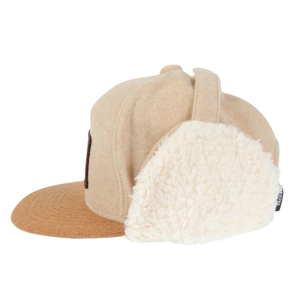 The North Face Winter Trucker Warm and Size L Kids' Cap, Unisex, Warm, Off-White,