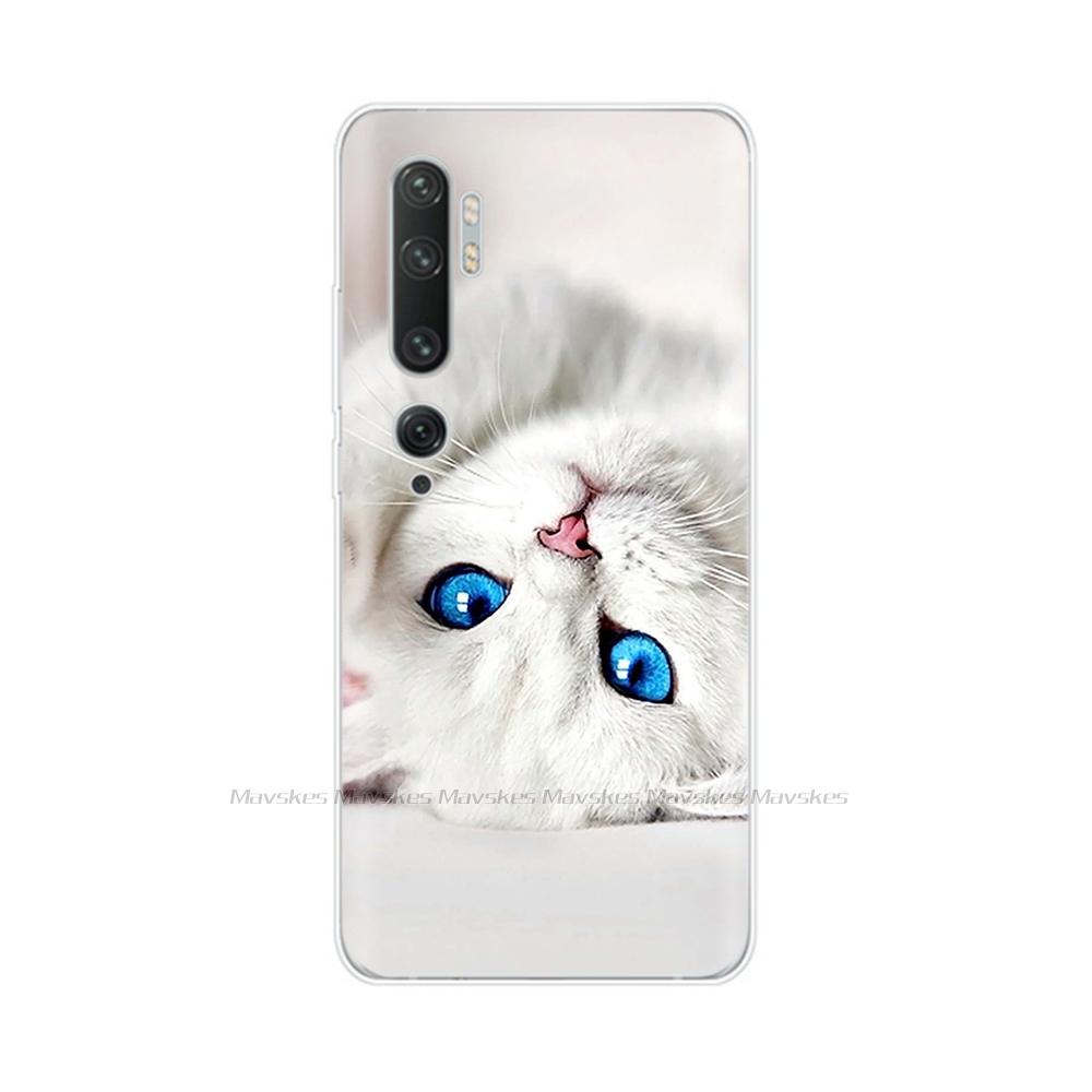 Case for Xiaomi Mi Note 10 Pro Case Soft TPU Silicon Cover for Xiomi Mi Note 10 Note10 Pro Case Coque Bumper Shockproof Shell