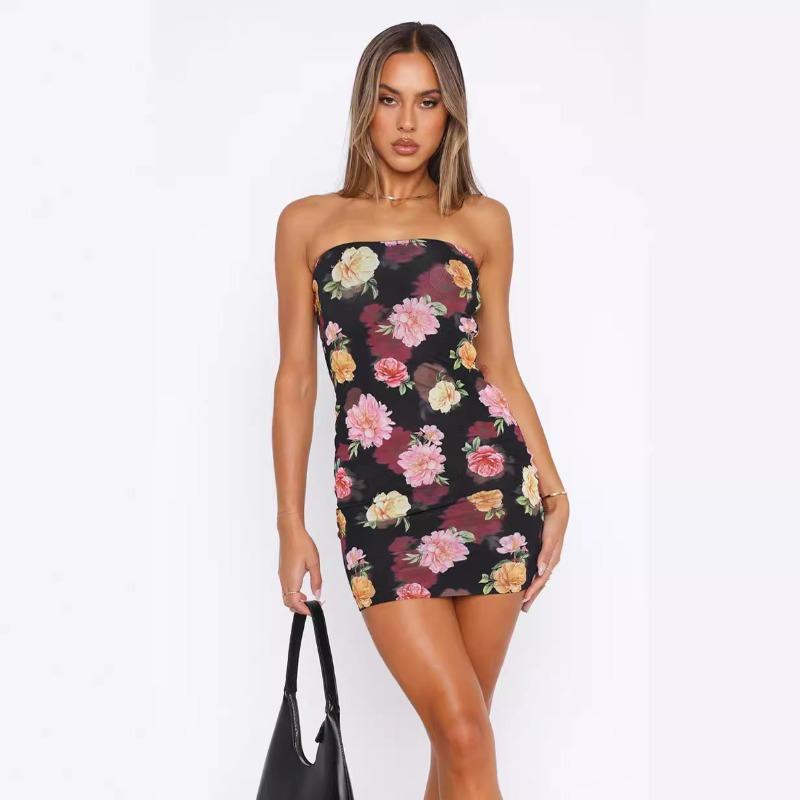 Sexy Etuikleid mit taillierter Hüfte für den Sommer für Damen