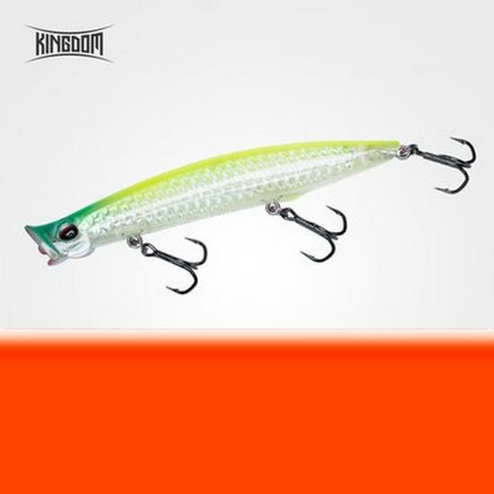 

KINGDOM Phantom Walker Поверхнева приманка для дальнього закидання на баса 12.8g