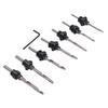 Adjustable Collars Tapered Countersink Bit Set High Speed Steel Wood Pilot Hole Set  Woodworking