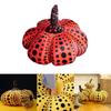 Halloween Wave Point Pumpkin Cushion Pillow Super Soft Plush Toy For Kids And Adults