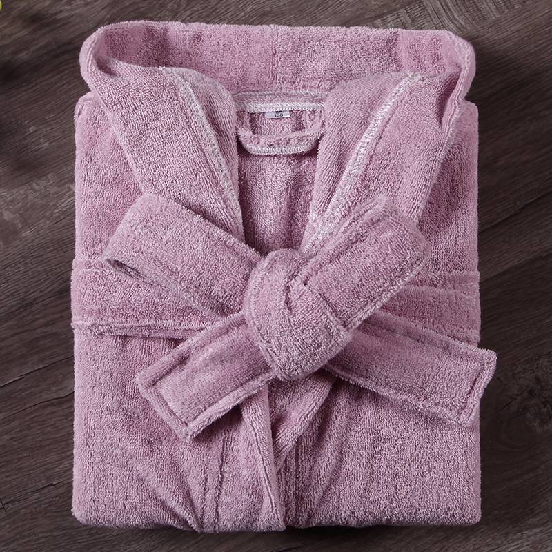 

Summer Bathrobe Kids Boys Robes Children Bathrobe Hooded Cap Soft Velvet Robe Kids Cotton Warm Clothes Baby Lovely Home Clothes L фиолетовый