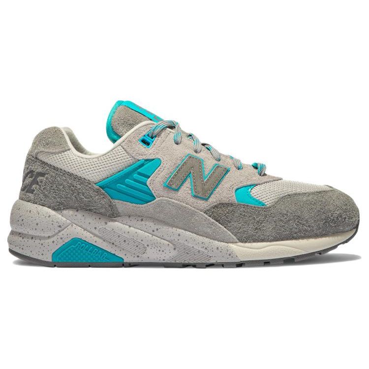 Palace X New Balance 580 Gargoyle Lapis Blue Unisex Sneakers Grey MT580PA2