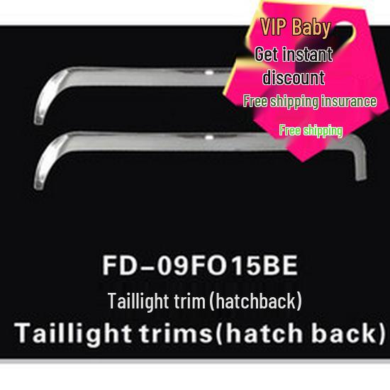 Compatible Side Marker Light Frame (Pair) for 2005-2009 Ford Focus Sedan/Hatchback - Otai Modification